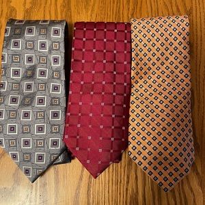 3 Jos. A bank signature collection ties.